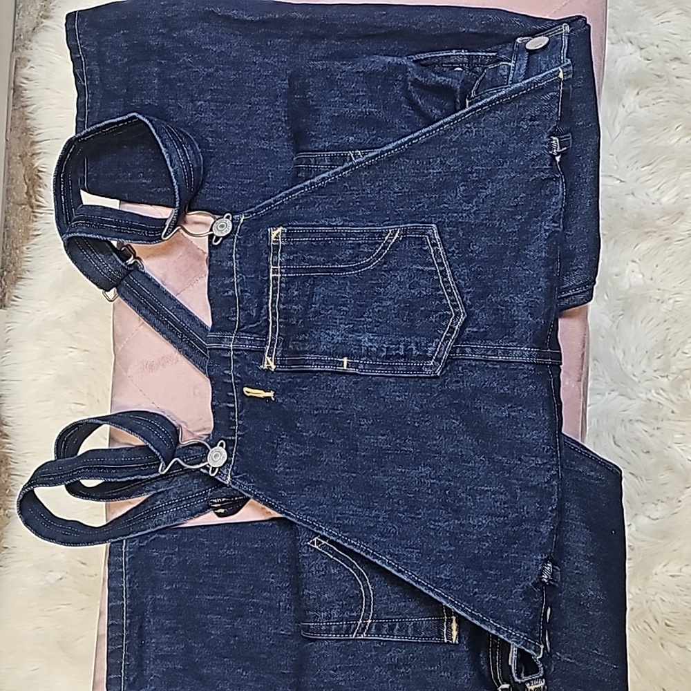 Levis denim overalls